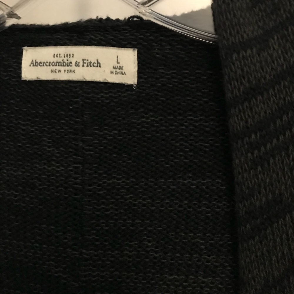 Abercrombie & Fitch drape hooded cardigan